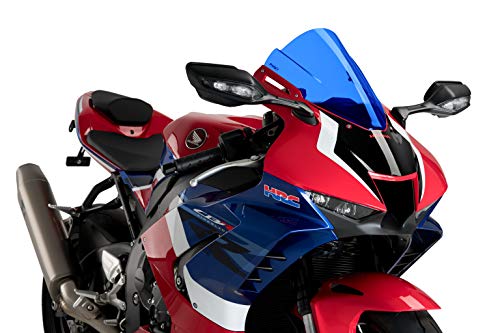 Bulle Z-Racing Puig 20313A sport en acrylique bleu haute résistance