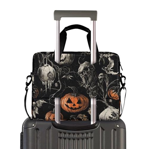 Funda para portátil calabaza y calavera ALAZA 13-15.6" miniatura 3