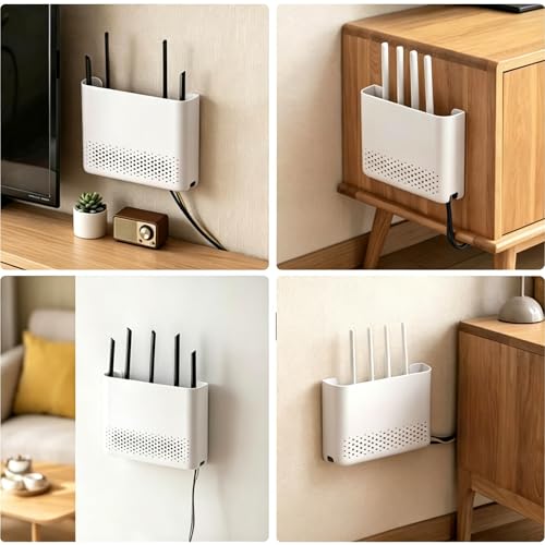 Armoire de dissimulation multimédia pour ranger les câbles internet - 8
