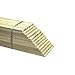 Wooden Unfinished Square Dowel Rods 1/8" x 36" for Crafting, Projects and Woodworking- Bag of 25