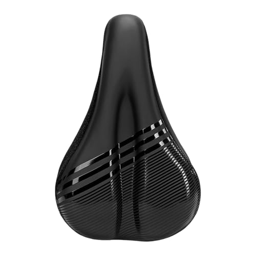 Asientos de bicicleta de carretera, asientos de bicicleta de absorción de golpes, sillines de ciclismo, al aire libre, interior, almohadilla de silicona para sillines de montaña, cojín de asiento para