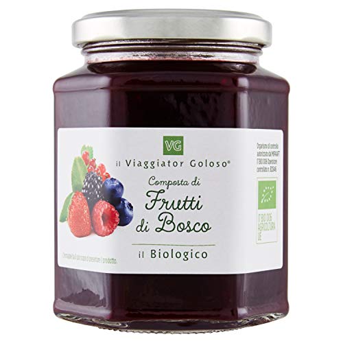 il Viaggiator Goloso Composta di Frutti di Bosco Bio, 330g