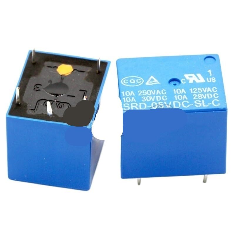 5PCS Relay SRD-03 05 09 06 24 12VDC-SL-C 5PINS 3V 5V 9V 6V 24V 12V SRD-03VDC-SL-C SRD-05VDC-SL-C SRD-09VDC-SL-C(9V)