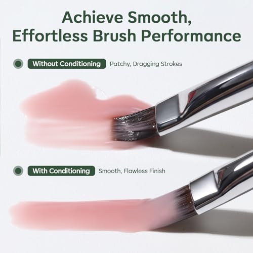 Image of Modelones Nail Art Brush Cleaner & Restorer 80ml /2.71 Fl.Oz for Gel Polish /Nail Extension Gel /Nail Art Liner /Dip Powder /Acrylic Builder Manicure Brush DIY Salon at Home