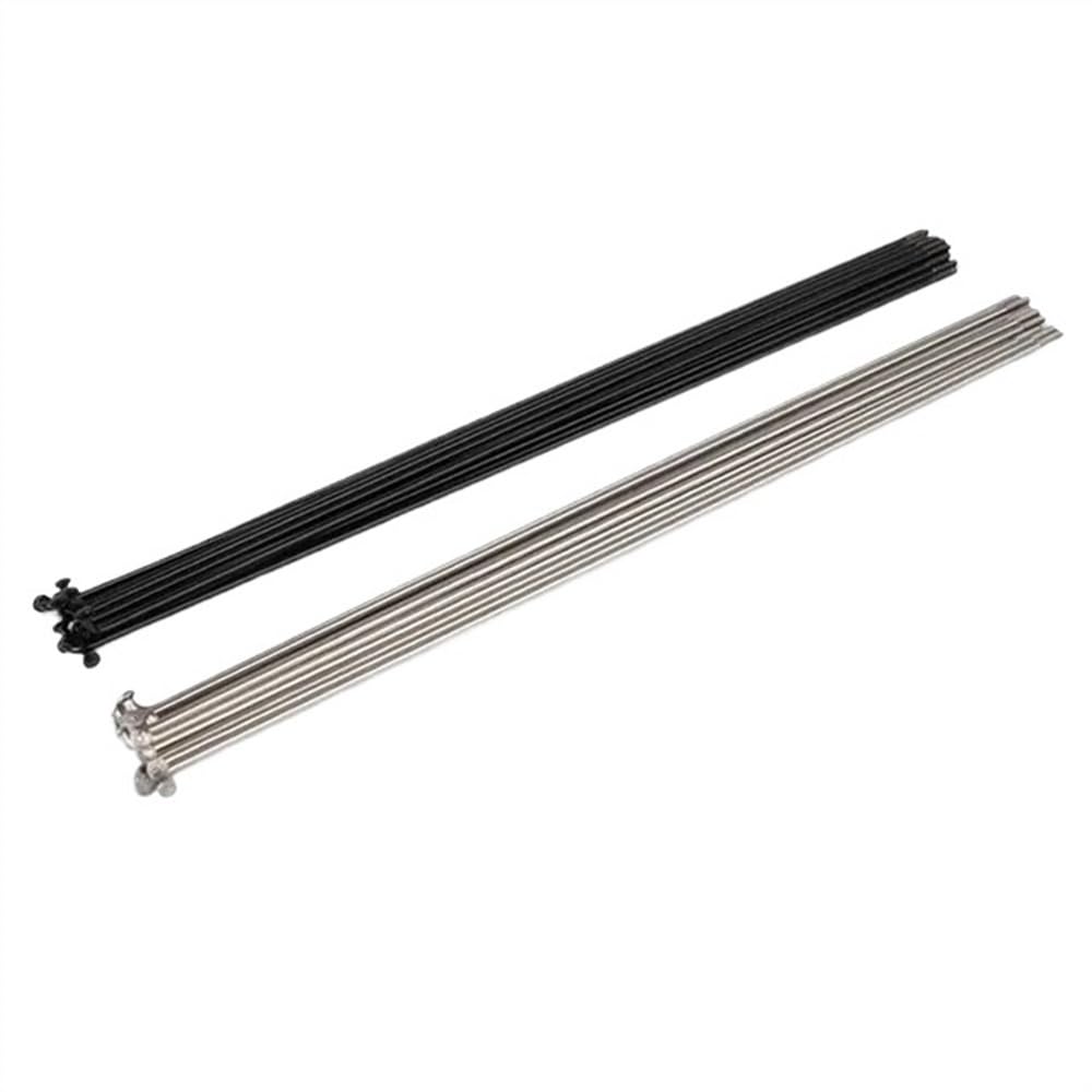 Maßgeschneiderte Speichenradius-Stricknadel, Edelstahl, 12 G, schwarz, für Fahrrad, E-Bike