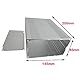 Aluminium-Instrumentenkasten, Aluminium-Projektbox, elektronisches Gehäuse für Leiterplatten, DIY, 85 x 145 x 250 mm