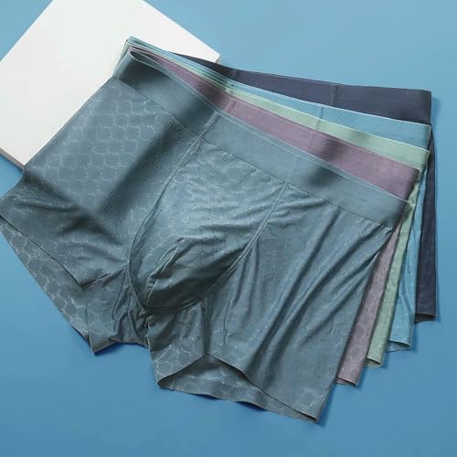 Men'S Underwear Men'S Summer Thin Breathable Boxer Briefs4