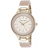 Anne Klein Women’s Premium Crystal Accented Resin Bangle Watch