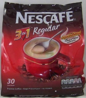 Nescafe 3 in 1 Instant Coffee flavored Instant Coffee Regular 600g (30 Sticks)coffee brands