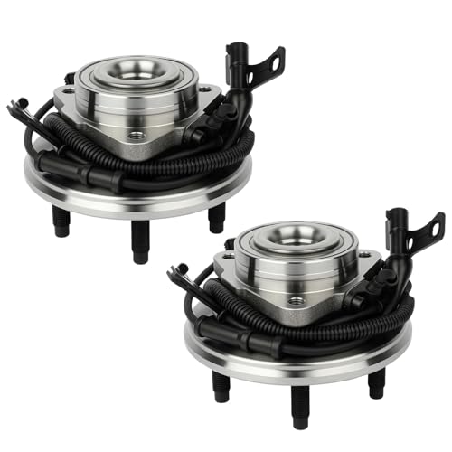 ECCPP Front Wheel Hub and Bearing Assembly 515078 fit Ford Explorer for Mercury Mountaineer 4.0L 4.6L 2006-2010 wheel hub 5 lugs with ABS 3 Bolt Flange Left or Right 1 pcs