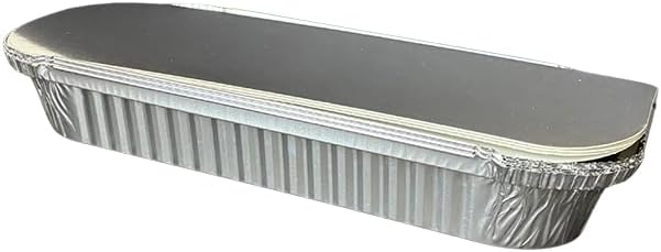 Foil Board Lids for Oblong 3 Lb Aluminum Foil Pans | 250 Pcs Durable & Versatile Board Lids | Hot Meals Baking Desserts BBQs - Foil Pans Sold Separately