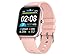 Trevi T-FIT 270 CALL Orologio Smart con Funzione Chiamata, Bluetooth, Grande Display e Cassa in Metallo, Controllo Salute e Stato di Benessere, Monitoraggio del Sonno, Resistente all'Acqua IP67, Rosa