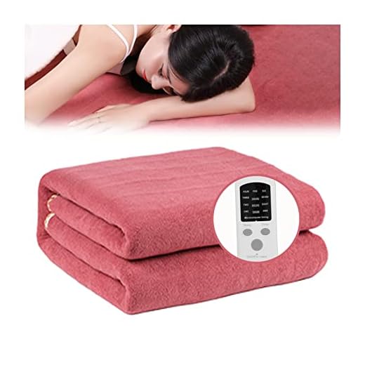 Gugxiom Manta Calefactora Eléctrica, Almohadilla Calefactora Eléctrica de 59.1inx31.5in, Colchón Calefactado, 60s Calentamiento Rápido, Temporización Inteligente(Interruptor Inteligente Rojo)