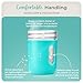 Mason Bottle 8oz Silicone Sleeve (1-Pack) - Regular Mouth Sleeve - Non-Toxic, Dishwasher Safe for Extra Grip & Protection - Made in USA (Jar NOT Included)