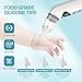 Bivni Baby Nasal Aspirator,IPX7 Waterproof Electric Nasal Aspirator for Baby,with 3 Silicone Tips, Adjustable 3 Levels Suction,8 Light Soothing Function & Music