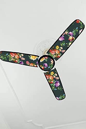 YES ONE Waterproof & Dustproof PVC Three Blade Ceiling Fan Cover (Blade Cover Size 20