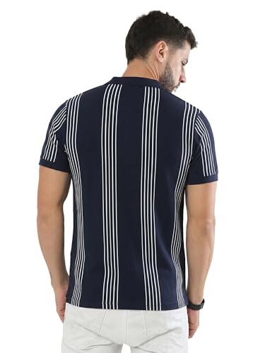 Image of fanideaz Branded Mens Half Sleeve Cotton Striped Polo T-Shirt for Mens || Polo Tshirt for Men || Branded Tshirt for Men