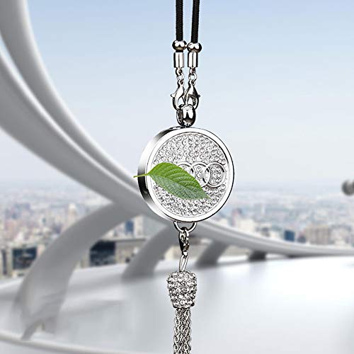 Car logo Perfume Deodorant Air Freshener Car Air Purifier Aromatherapy Car Interior Pendant Perfume Bottle Perfume Bottle Diffuser Interior Pendant Rearview Mirror Perfume Pendant with Gift Box