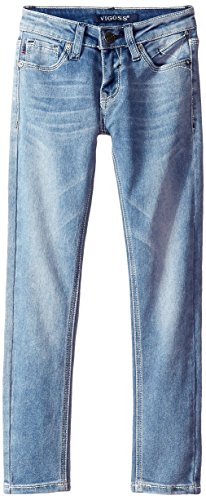 Vigoss Big Girls' V Logo Skinny Jean