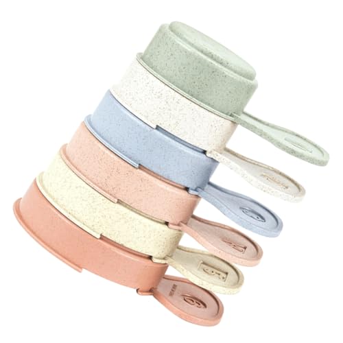 BESPORTBLE Gobelets Empilables Éducatifs pour Garçon Fille Jeu Éveil Plastique Développement Patience et Partage pour Garçon Fille Jeu Bain Interactif Sûr