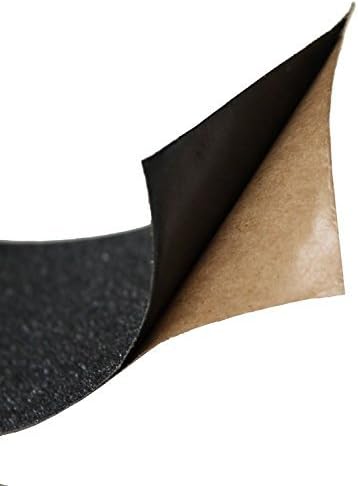 6" x 60' Black Safety Griptape Non Skid Grit for Stairs & More Anti Slip Grip