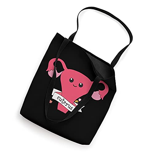 Cuterus Uterus Feminist LGBT Feminism T-Shirt Tote Bag miniatura 2