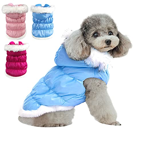 SUNFURA Winter-Hundemantel für Welpen, warme Daunenjacke Cover