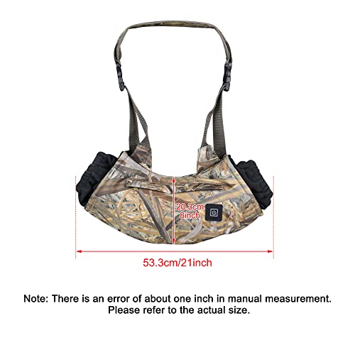 Mdstop Heated Hand Muff, Electric Heating Hand Warmer Pouch, Suitable For Outdoor Hunting, Sports, Photography, Golf, Hike, Football, Snow Camping In Cold Winter Keep Warmth （No-Battery） #TOP4