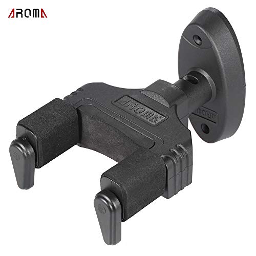 Dingq Aroma AH-85 Universal Guitar Hanger Hook Holder Wall Mount with Auto Grip