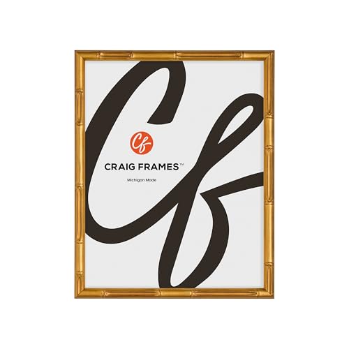 10 Best Bamboo Picture Frames That Elevate Your Home Decor 7 Craig Frames Vintage Gold Bamboo Picture Frame 11x14