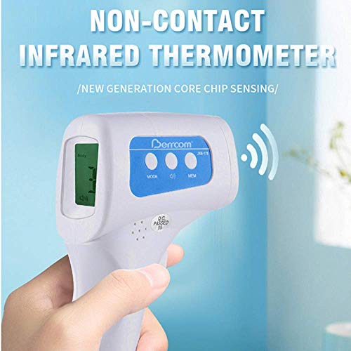Forehead Thermometer for Adults Non-Contact Infrared Forehead Thermometer with Fever Alarm Function Medical Grade for Baby Children Kids Instant Fever Check Digital Display - Thumbnail 7
