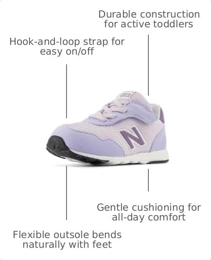 Image of New Balance Baby-Boys 515 New-b Hook & Loop | Casual Shoes