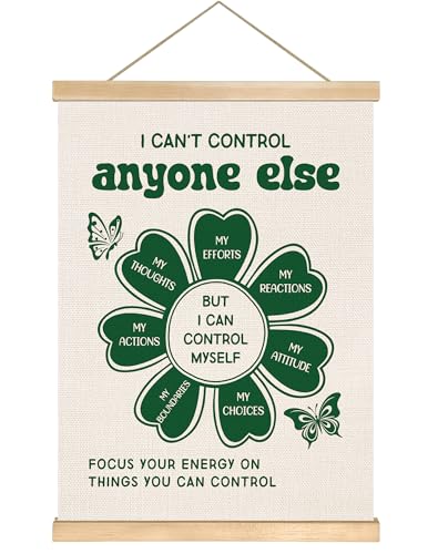 Focus On What You Can Control Wall Art,14x18.5 Inch Mental