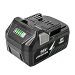 Moccdor 5.0Ah Replacement Battery for Metabo HPT MultiVolt 36V/18V Cordless Power Tools,Lithium-ion Battery