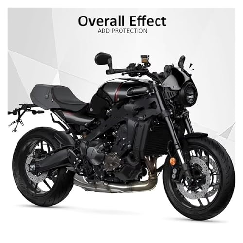 Déflecteur de vent XSR900 circulation d'air optimisée et cache compteur - 3