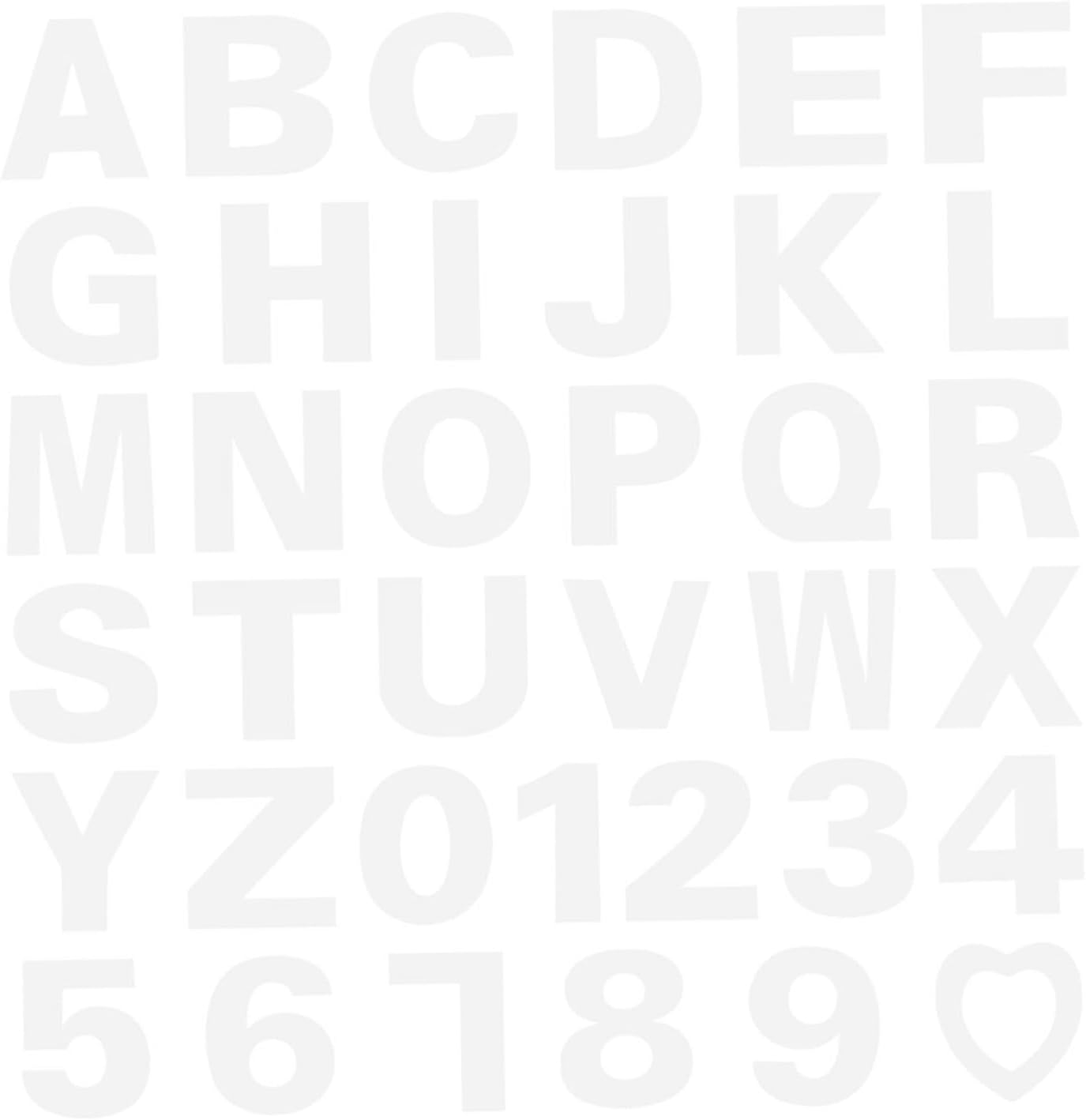 37pcs DIY Cake Stencils Number Alphabet Heart Shapes Baking Templates Pet Material Reusable Cake Mold for Fondant Decorating