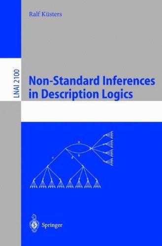Non-Standard Inferences in Description Logics: From Foundations and Definitions to Algorithms and Analysis (Lecture Notes in Computer Science / Lecture Notes in Artificial Intelligence) by K?ters, Ralf (2001) Paperback