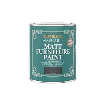 Rust-Oleum Dark Green Furniture Paint in Matt Finish - After Dinner 750ml