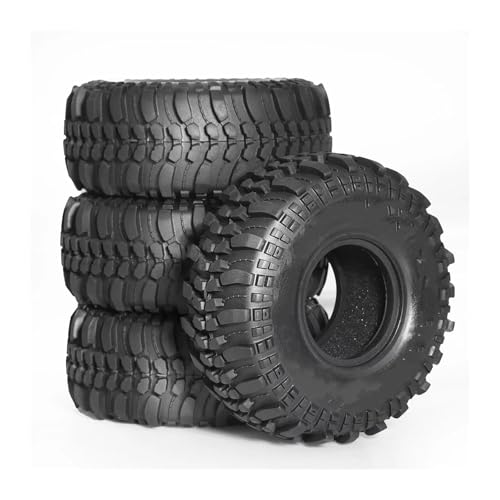 Pneus RC Axial SCX10 souples 118 mm à haute motricité pour roche et terre