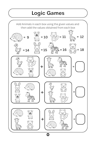 Image of Maths and Logic Games for Brilliant Kids - 9 to 10 Years Old - Activity Book for Kids - Brain Boosting | Math Booster | Activity Book to develop Math Skills | Best Birthday, Return Gift
