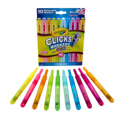 Crayola Clicks Retractable Tip Markers (10ct) - image 6