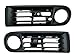 HZ-DESIGN 1 Satz Nebelscheinwerfergitter Lüftungsgitter Gitter für NSW links + rechts kompatibel mit Audi A3 8L 08/2000-05/2003