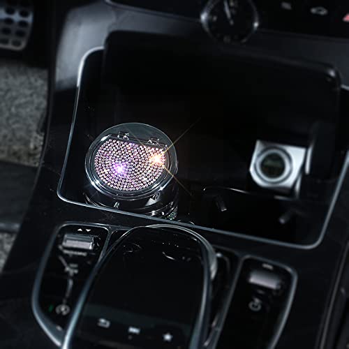 Cendrier de voiture DUnLap avec strass et cendrier extérieur de luxe