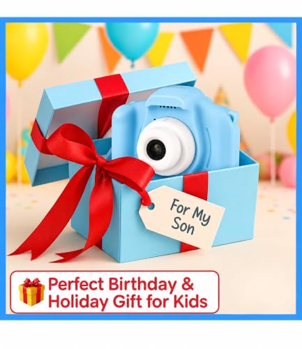 Generic V.K Digital Camera for Kids 3.0MP 1080P HD 32GB Blue - Image 6