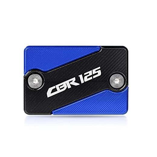 Motorcykel tillbehör För HONDA CBR125 CBR 125 2009 2010 2011 2012 2013 Motorcykel CNC Aluminium Frambromsbehållare Vätsketank Oljekoppskydd (Färg : 2)