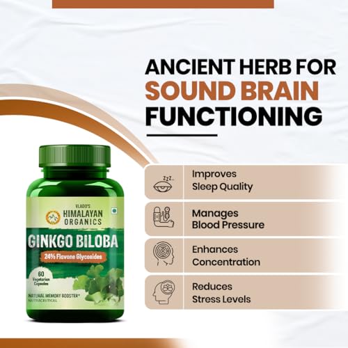 Himalayan Organics Ginkgo Biloba 500mg - Image 4 of 5