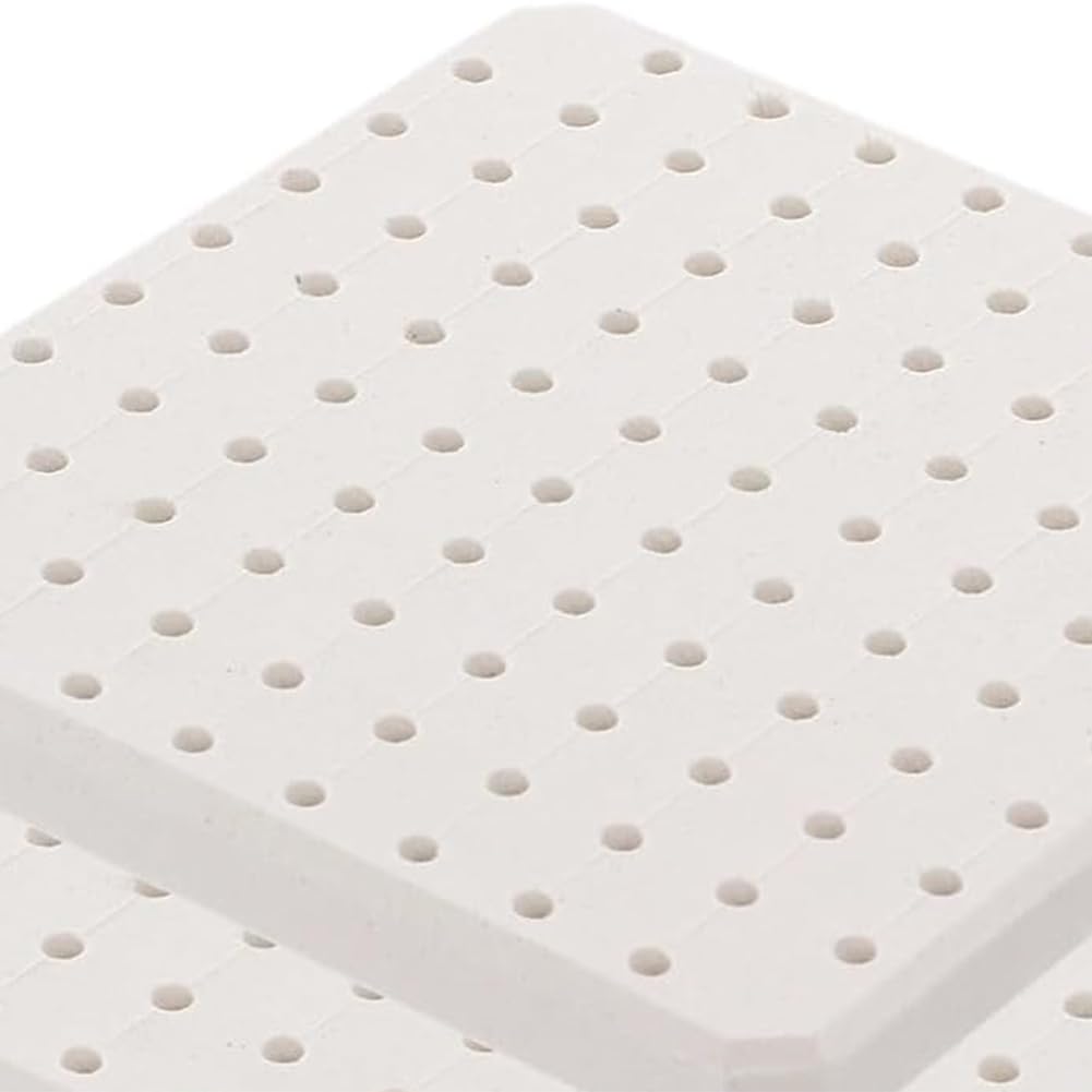 180 Clavos de Soporte para Zancos de Horno con 2 Almohadillas Refractarias de Cerámica. Almohadillas de Soporte para Horno de Cerámica de Alta Temperatura.