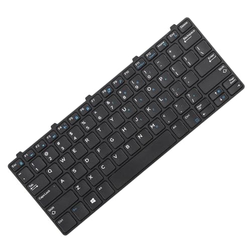 Teclado de repuesto para modelos 13 3380 con diseño compacto en español de color negro