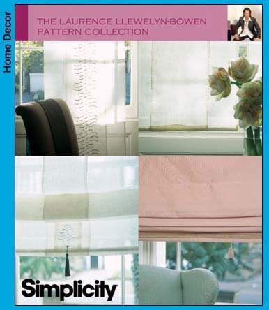 Patron de couture Simplicity 4609 store bateau en tissu ameublement pour fenêtre de maison