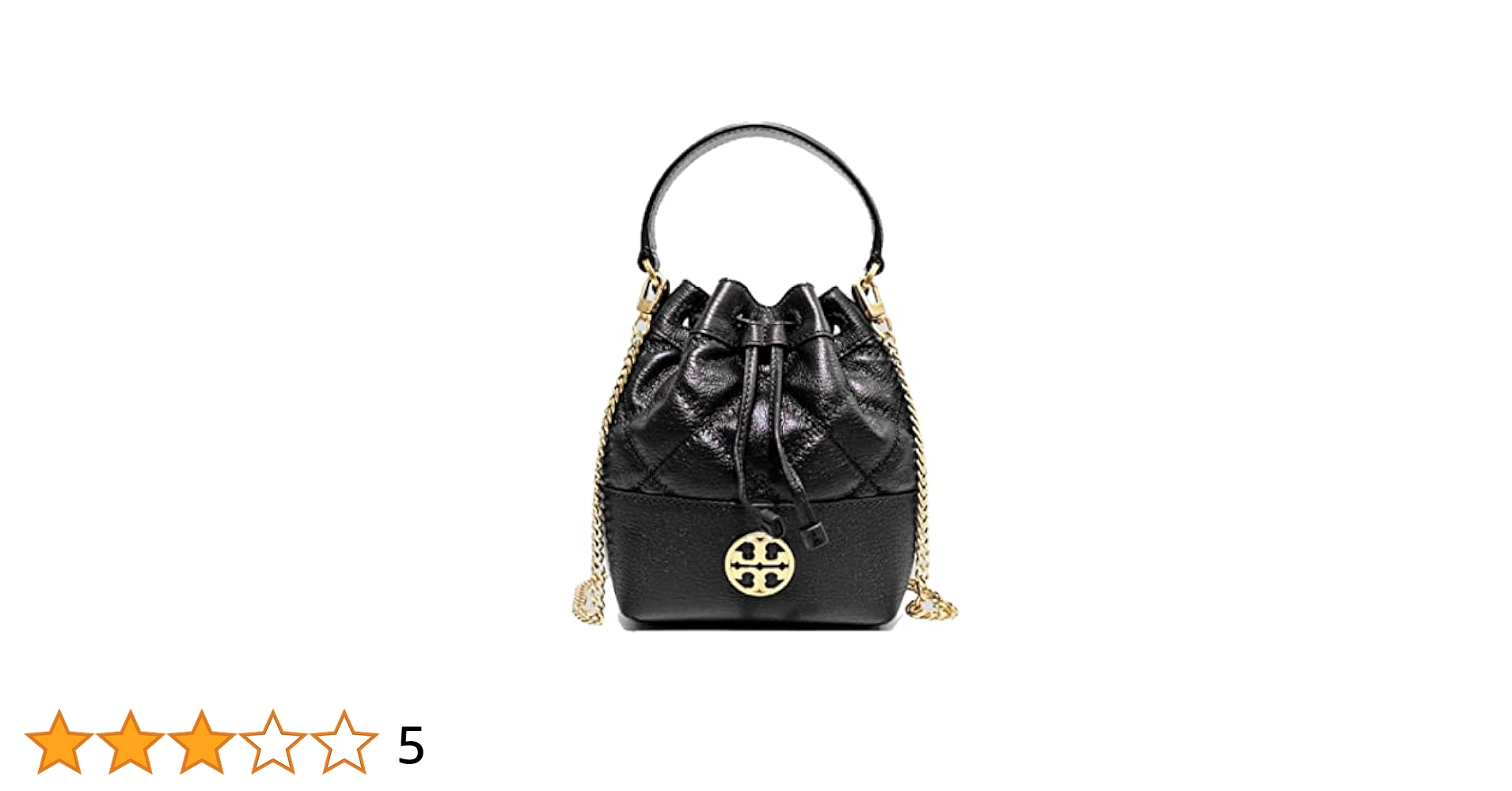 激安★TORY BURCH★WILLA MINI BUCKET BAG 87869 Tory Burch 87869 Willa Mini Black With Gold Hardware Women's